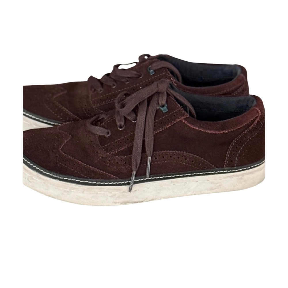 Ted Baker London Burgundy Suede Shoes